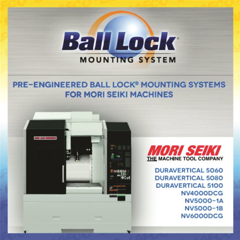 Ball Lock pour Machines Mori Seiki