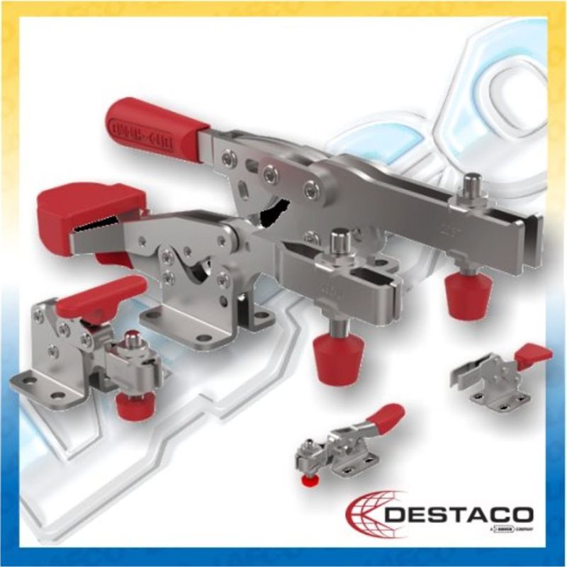 Destaco Toggle Clamps - Horizontal Hold Down