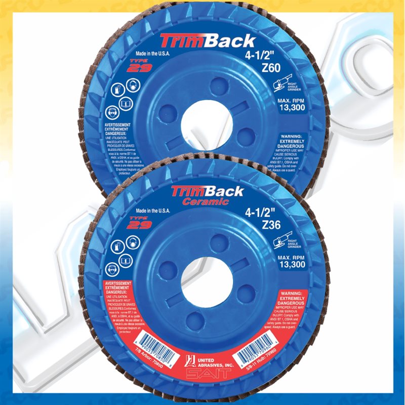 TrimBack Flap Discs